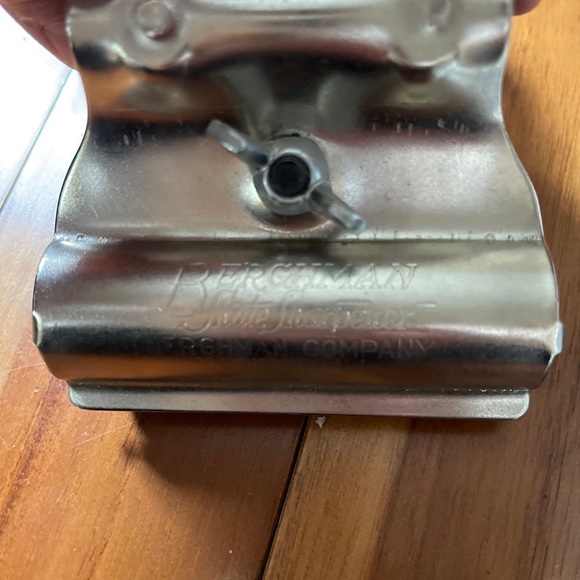 Vintage Berghman Skate Sharpener In Original Box Maywood IL. - Picture 5 of 6